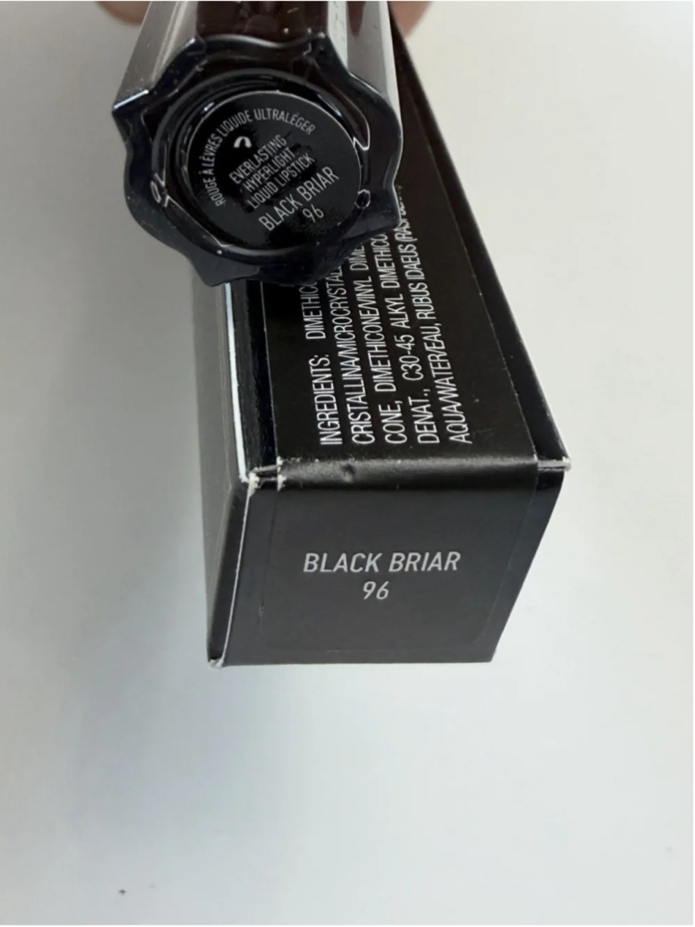 KVD Everlasting Hyperlight Liquid Lipstick Black Briar 96 Full Size 7 mL